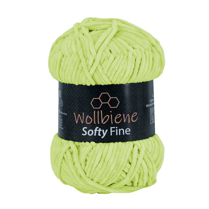 Wollbiene - Wholesale Knitting/Crochet Supplies - Wool Bee Softy Fine Chenille Wool 100g4