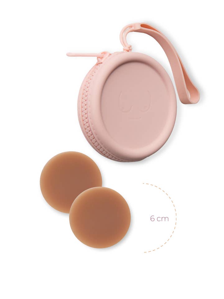 Boob-eez - Wholesale Nipple Pasties - Women's - x1 Silicone Travel Case + x1 Pair of "Headlight Hiders"21