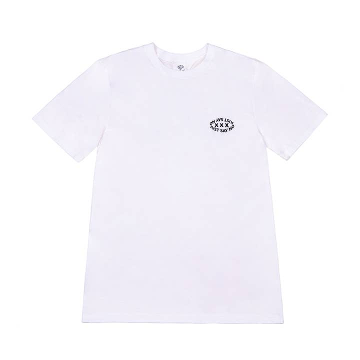 Logo Tee - White for wholesale by jxstsayno