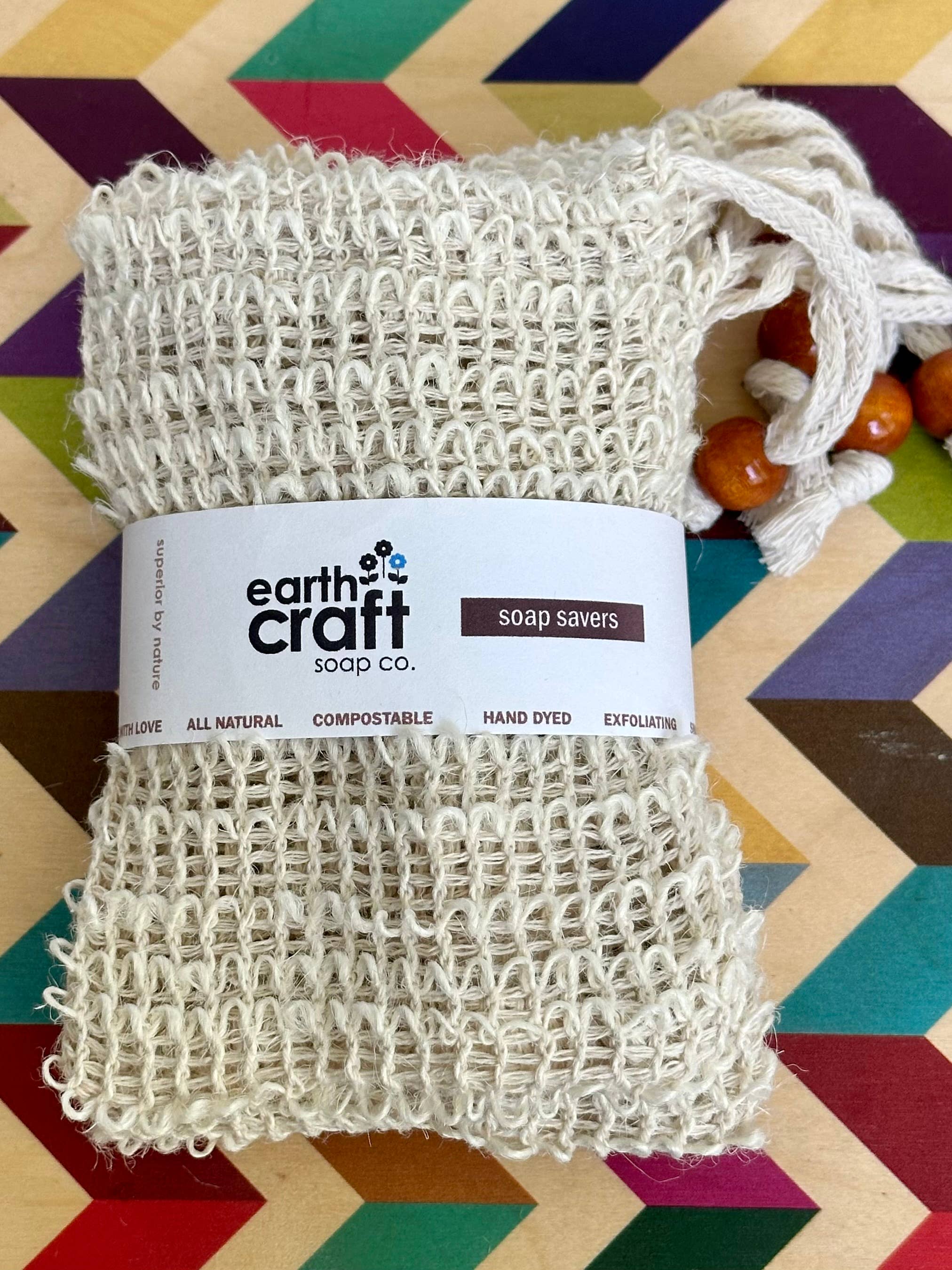 Earthcraft Home Co - Vente Pochette à savon - Sachets Écologiques pour Savon (Lot de 5)3