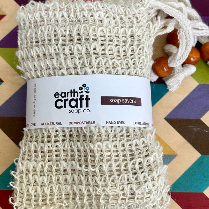 Earthcraft Home Co - Vente Pochette à savon - Sachets Écologiques pour Savon (Lot de 5)3