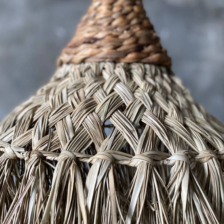 Bazar Bizar Living – Großhandel Kronleuchter/Hängeleuchte – The Playa Pendelleuchte - Natur - M