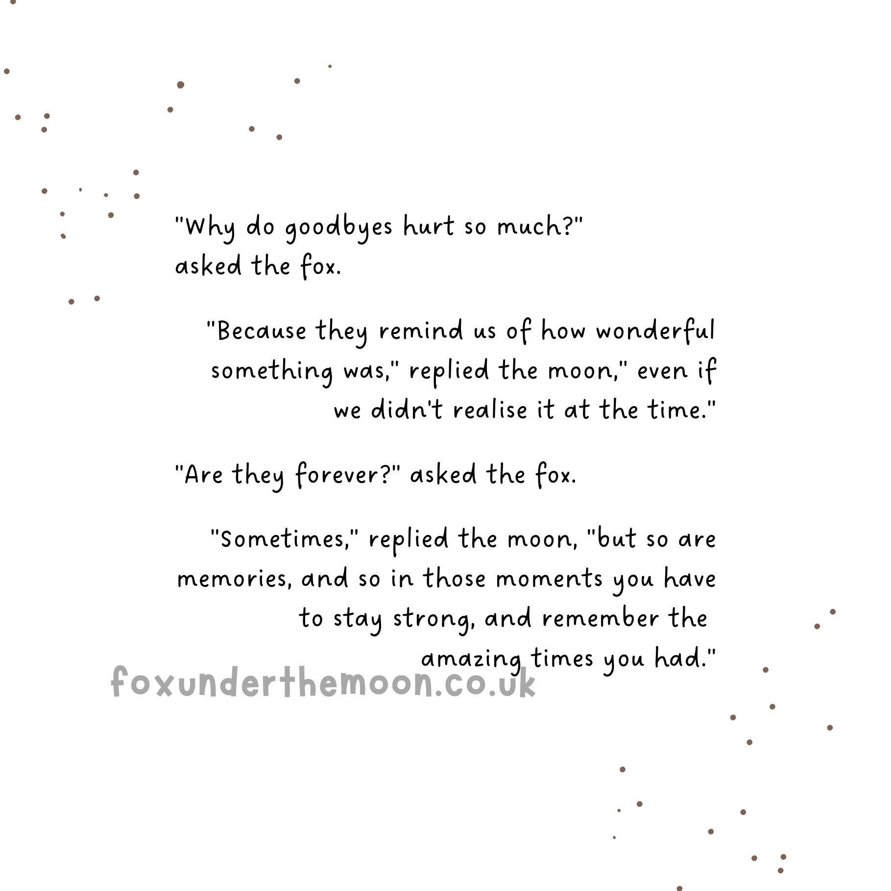 Fox Under The Moon – wholesale Junior fiction book (9–12) – 'Watching From The Stars' Mini Book by Stacey McNeill9