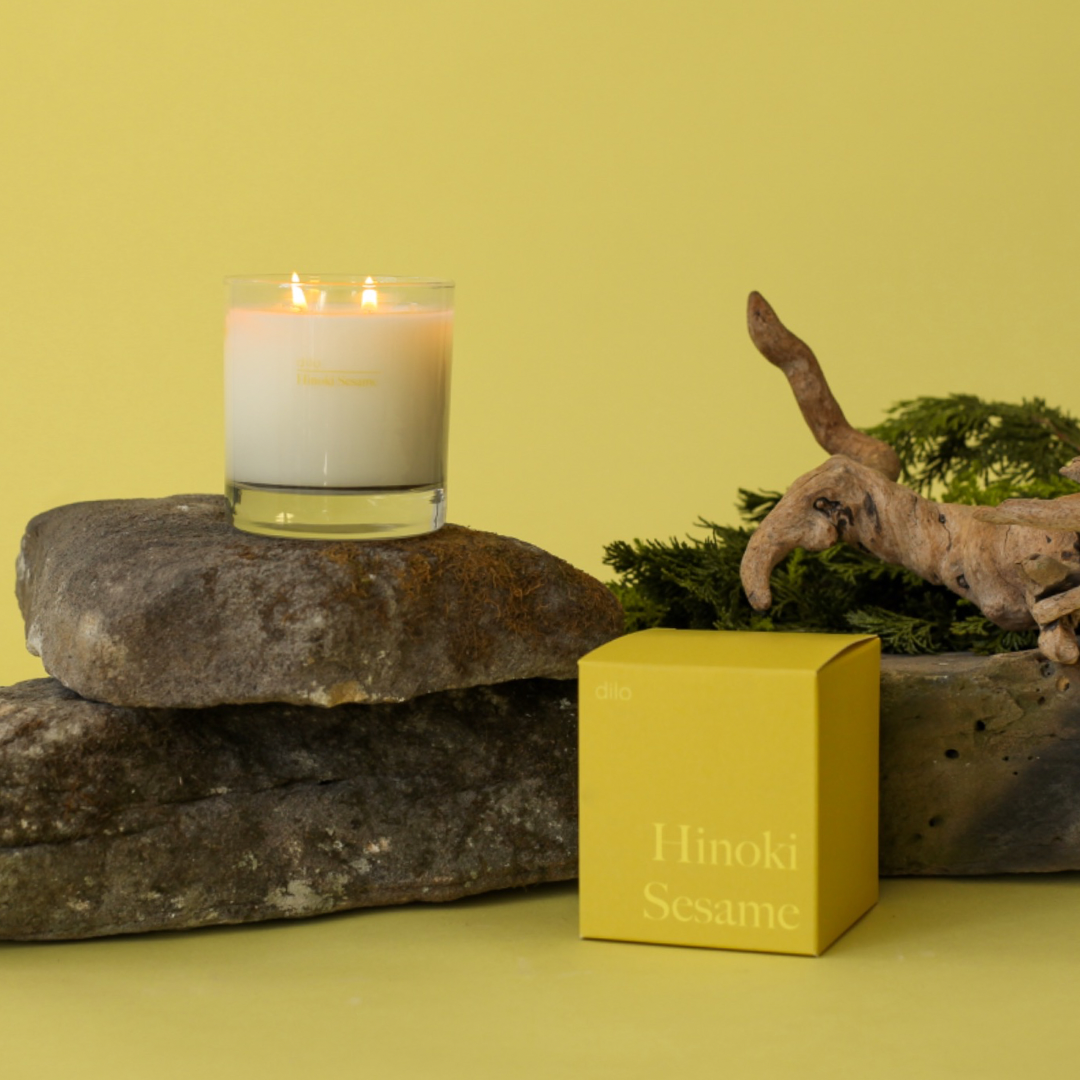 dilo - Wholesale Jar/Filled Candle - HINOKI SESAME CANDLE6