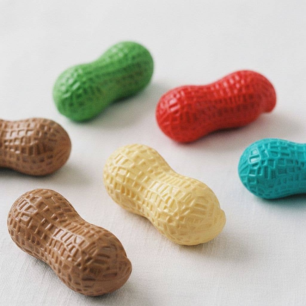 kapeit - Wholesale Pet Toy - Cat/Dog - Interactive TPR Peanut Dog Toy1