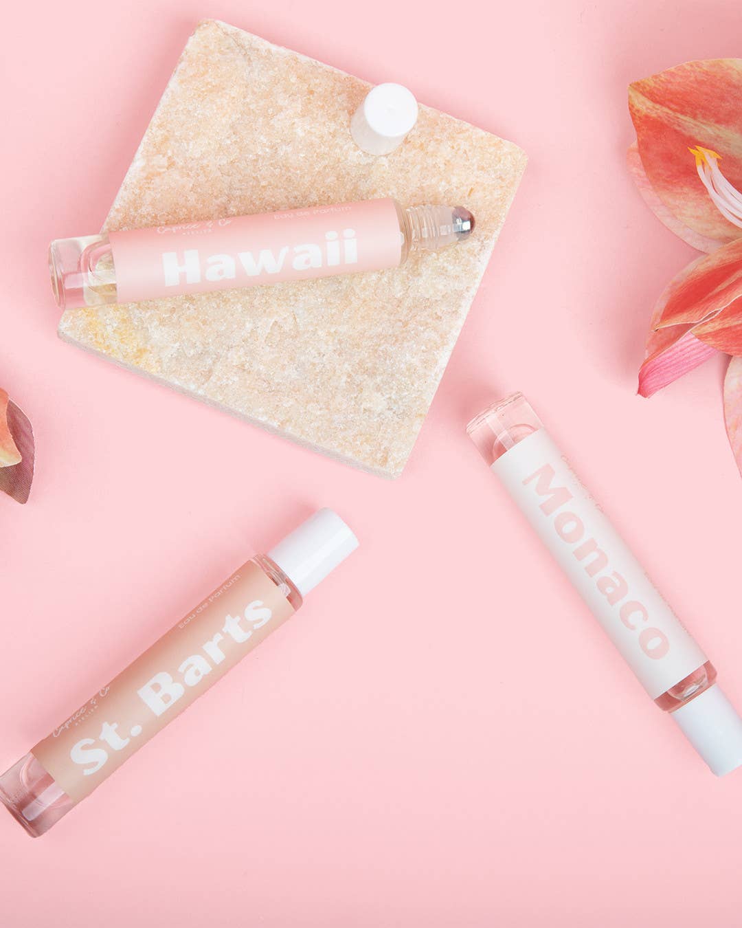 Caprice & Co - Vente Parfums à bille - Hawaï - Eau de parfum - Roll On1