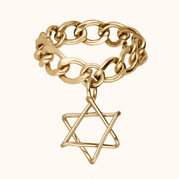 Symbolischer Ring von Islamorada - Davidstern für den Großhandel von Atelier Paulin US