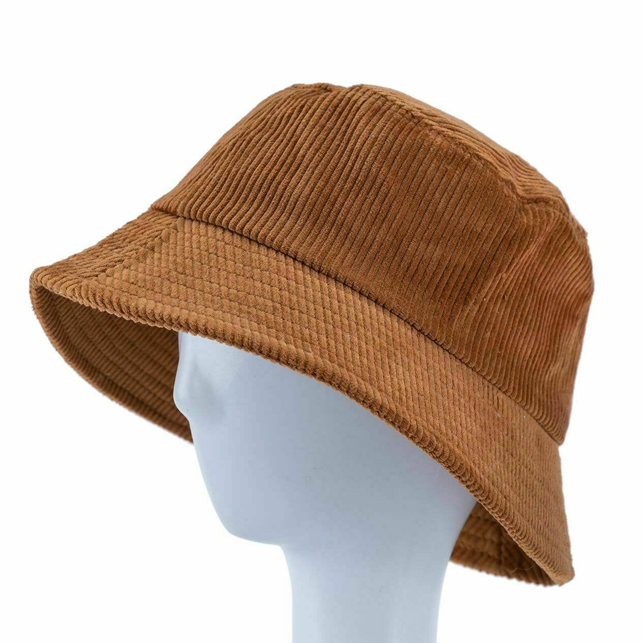 Diacly – wholesale Bucket hat – Women's – Woman Solid Color Corduroy Bucket Hat2