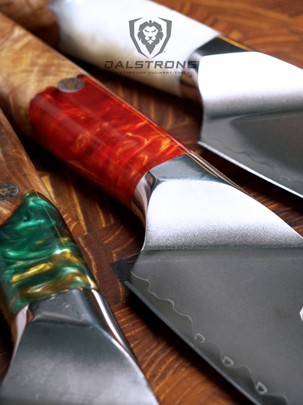 Dalstrong - Wholesale Kitchen/Utility Knife - Chef & Cleaver Crixus Knife 8" | Red Handle | Valhalla Series | Dalstrong ©9