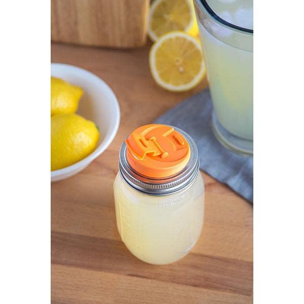 Fox Run Brands - Wholesale Drink Lids - Jarware Drink Lid for Regular Mouth Mason Jar