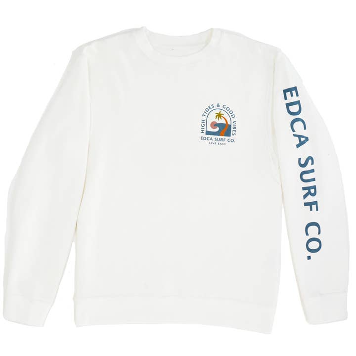 Everyday California - Wholesale Graphic Sweatshirt - Unisex - Sublime Crewneck - Unisex California Surf Beach Sweatshirt