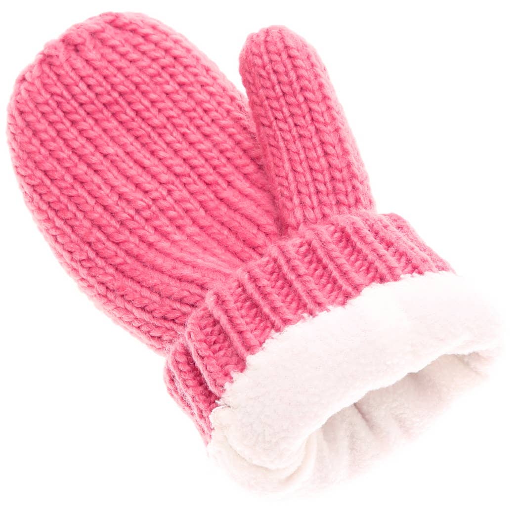 Fashion City - Wholesale Mittens - Women's - Winter Gloves Cable Knit Mittens with Fleece Lined16