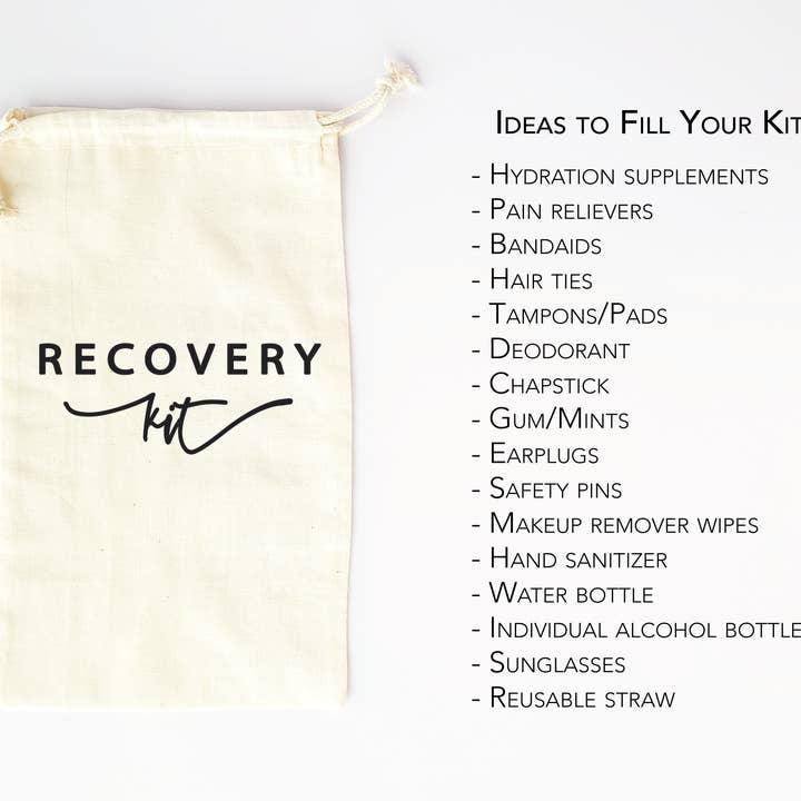 Where There Is Love - Wholesale Party Favor Bag/Box - Hangover Recovery Kit Bags | Minimalist Wedding4