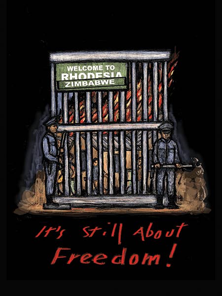 Zimbabwe (Affisch) för wholesale av Ricardo Levins Morales Art Studio