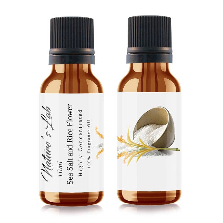 Sea Salt and Rice Flower Fragrance Oil for wholesale by Nature's Lab - Natural Sisters