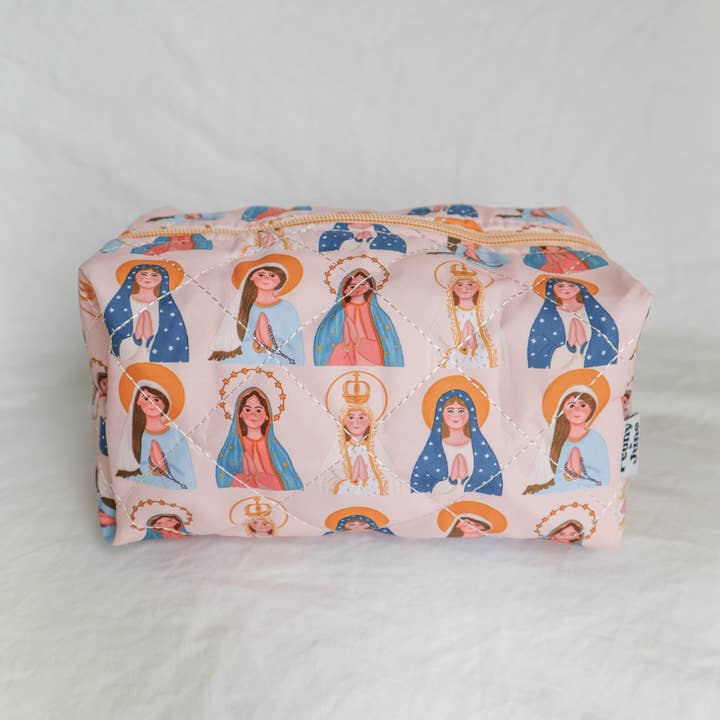 Gesegnete Mutter gesteppte Tasche für den Großhandel von Peony&June Illustration