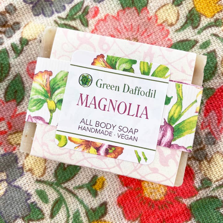 Green Daffodil Bath & Body - Wholesale Bar Soap - Magnolia Natural Handmade Bar Soap - Floral2