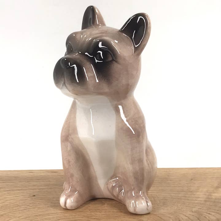 Animal Crackers – wholesale Money/piggy bank – French Bulldog ceramic Money Box piggy bank by Lesser & Pave6