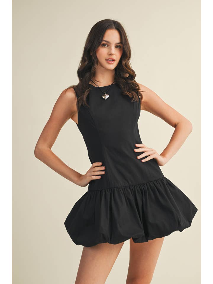 Mustard Seed - Wholesale Dress - Women's - BALLOON HEM SLEEVELESS DRESS7