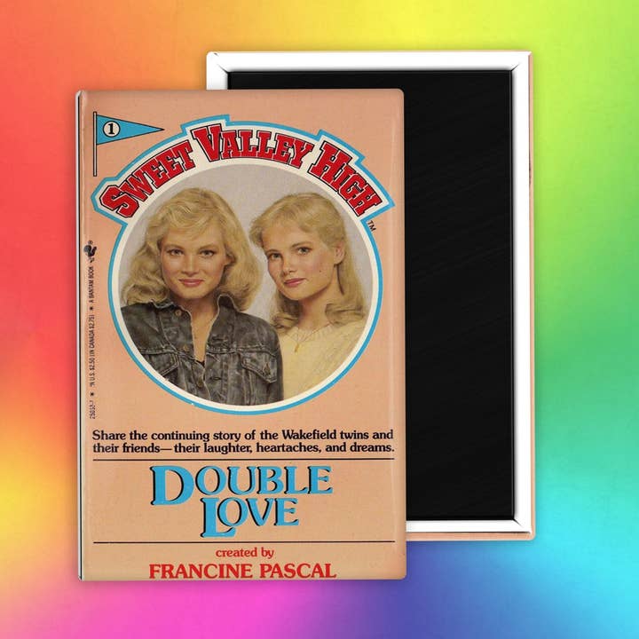 Sweet Valley High Fridge Magnet Double Love for wholesale by The Foxy Hipster