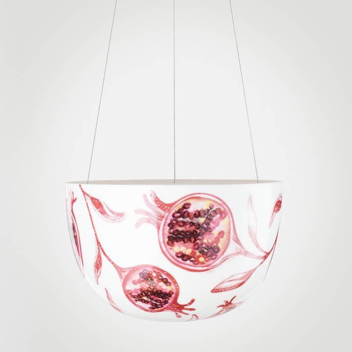 Decorative Hanging Planter Pomegranate Fruit for wholesale by Angus & Celeste