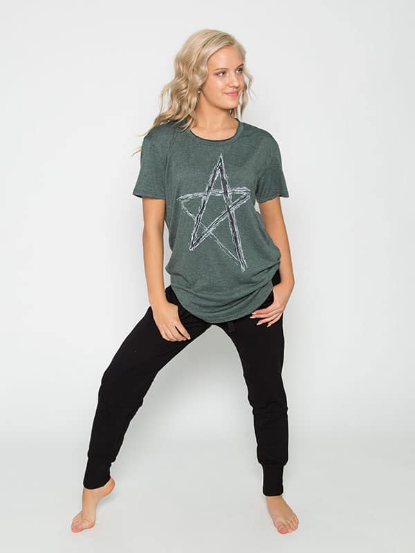 Kameron Star East Coast T-shirt voor wholesale door Sugar And Bruno