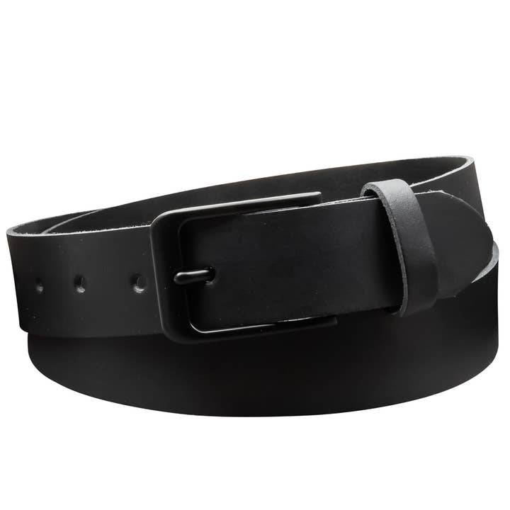 35 mm belt made in Germany Eh412-SL black for wholesale by A-Venten GmbH