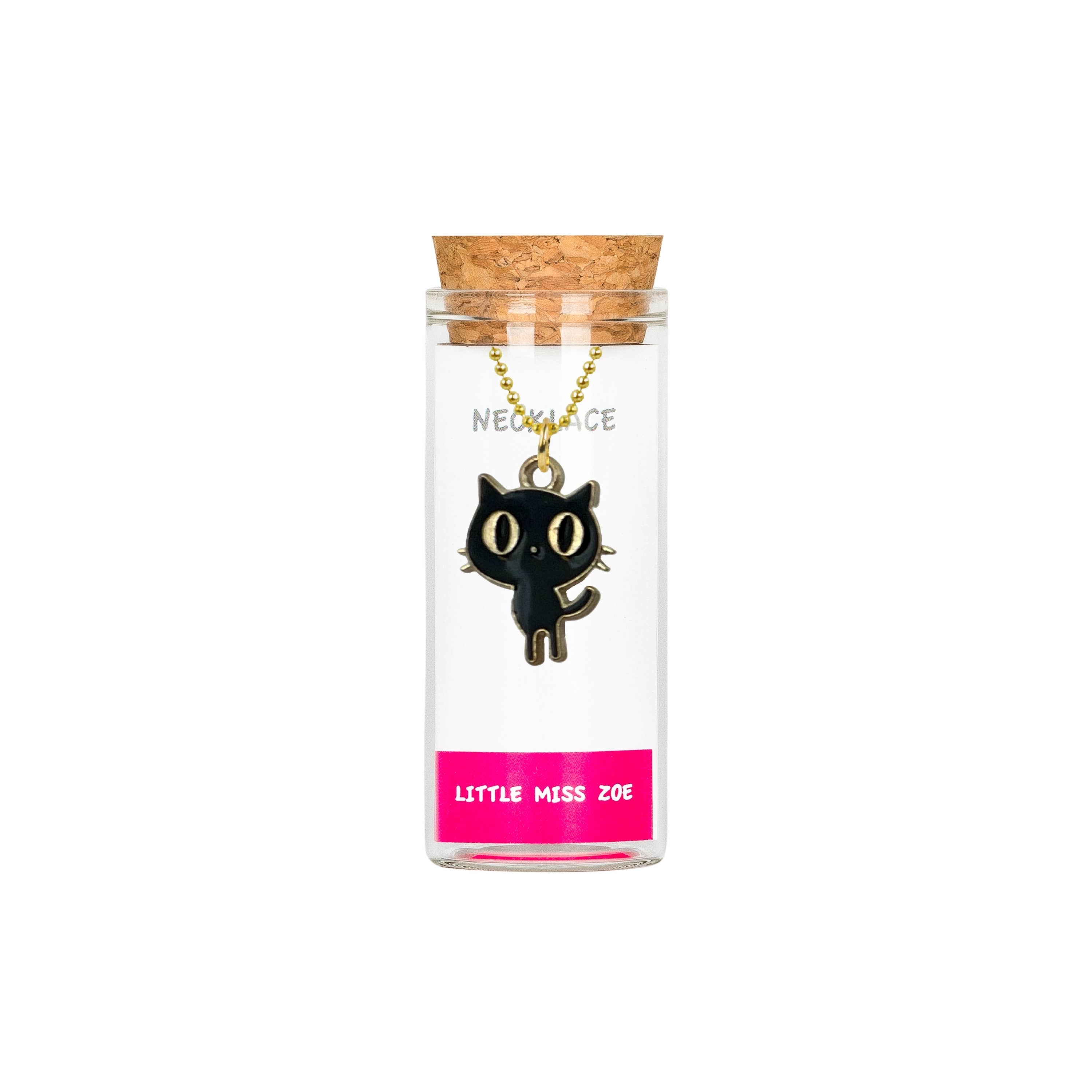 Little Miss Zoe - Wholesale Kids Necklace - Kids - Kids Charm Necklace in a glass bottle66