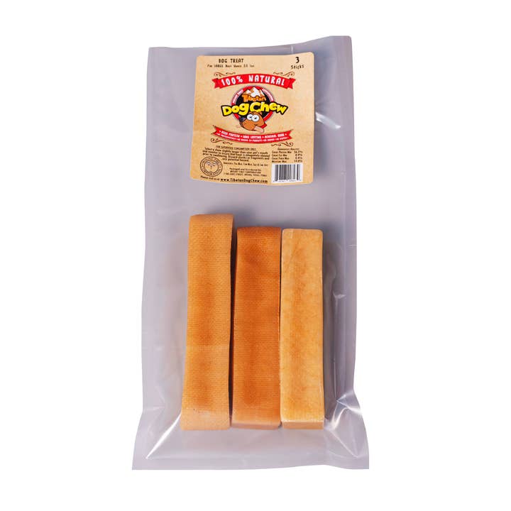 Friandise pour chien tibétain – Grandes friandises au fromage de yak - 3 bâtonnets durables pour la vente par Tibetan Dog Chew