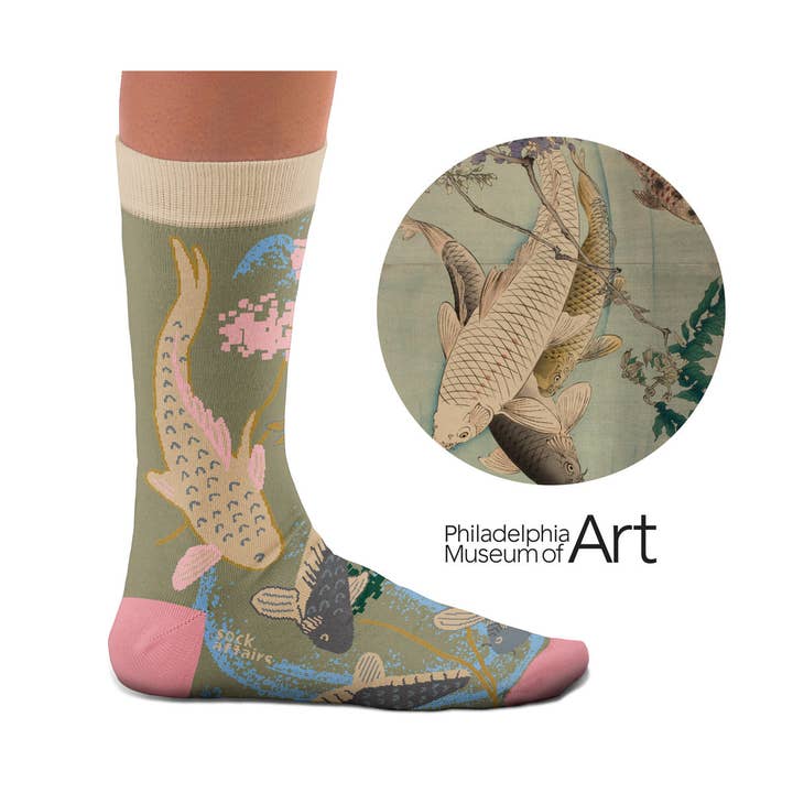 Chaussettes de natation Carps, cadeau pour la vente par Sock Affairs