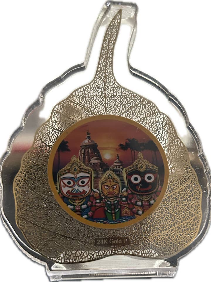Décor de Feuille de Triade de Jagannath pour la vente par Toshali Crafts