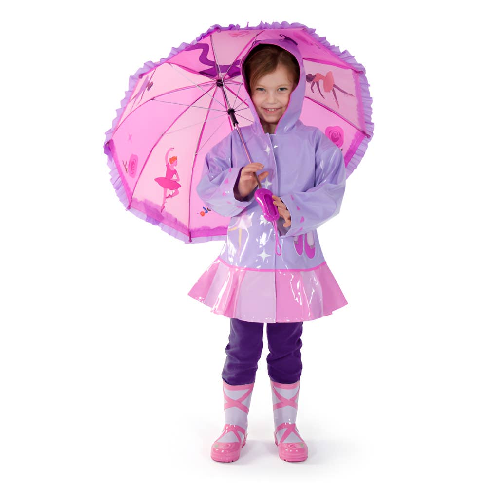 Kidorable – Großhandel Regenschirm – Kinder – Ballerina Regenschirm6