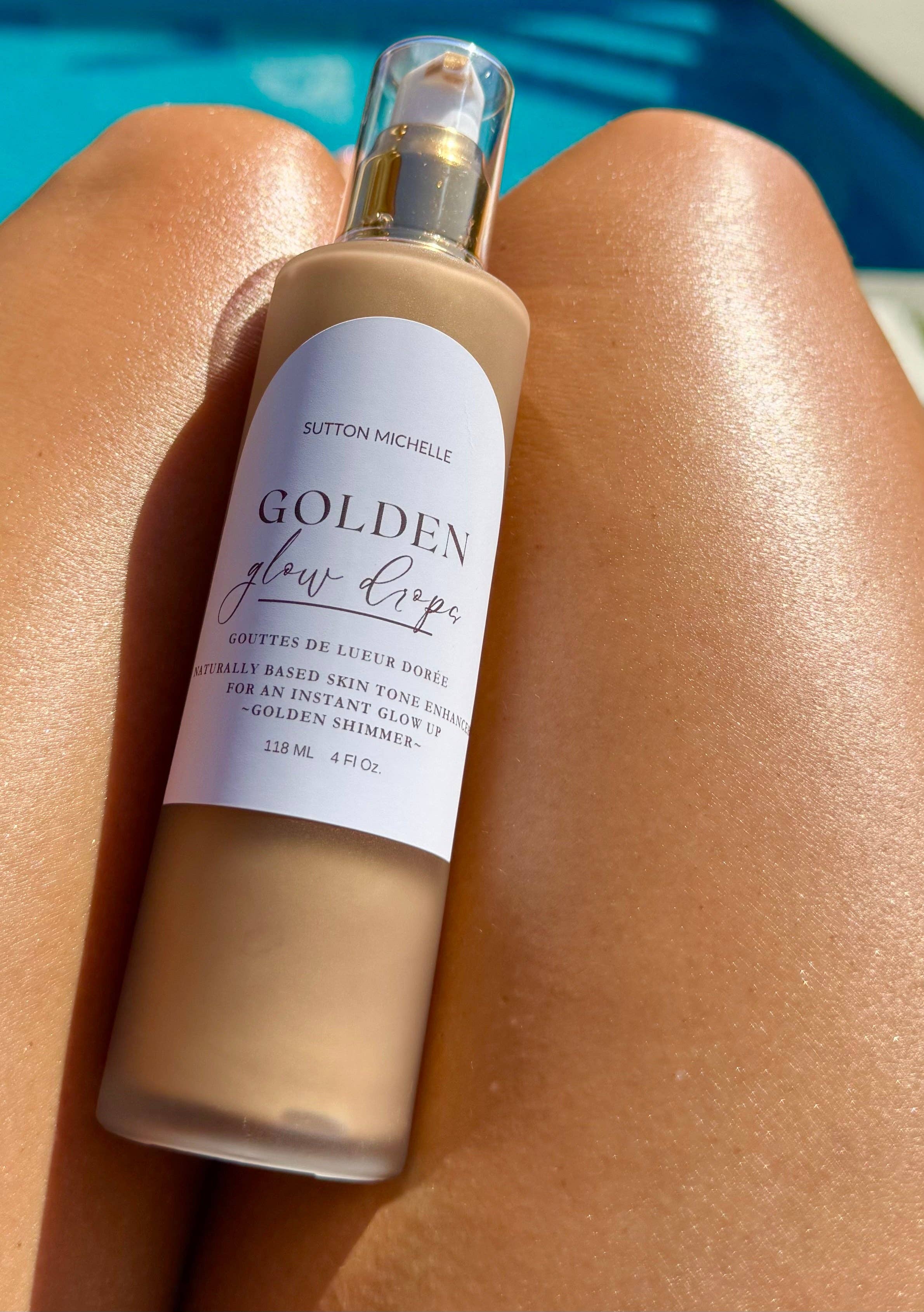 Sutton Michelle Designs - Wholesale Self-Tanner - Golden Glow Drops