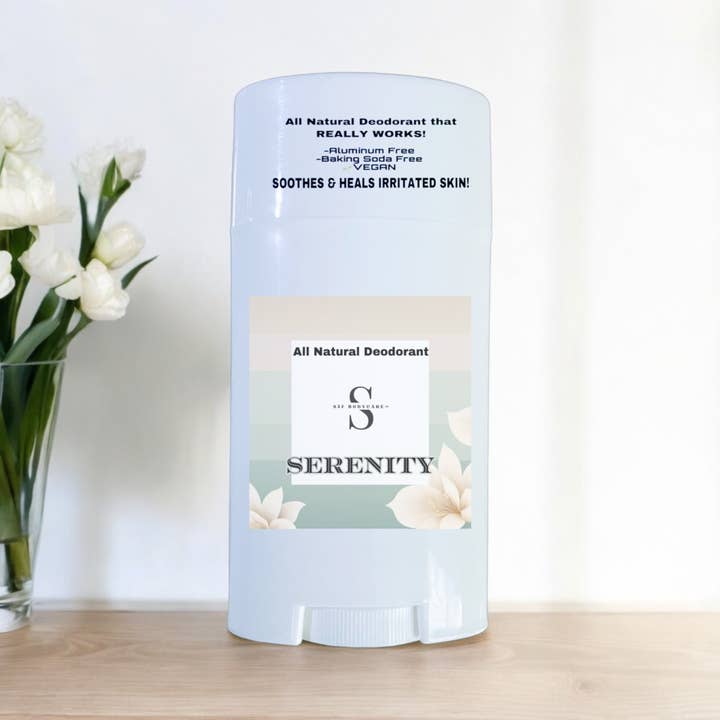 SÄ€F Body Care - Wholesale Deodorant - Unisex - Serenity Natural Deodorant, Aluminum Free, White Tea, Ginger5