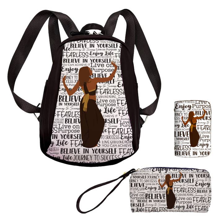 Believe Backpack Set for wholesale by African American Expressions