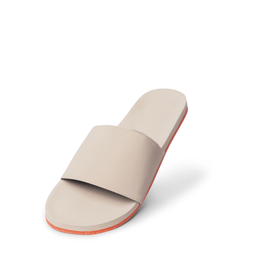 Women's Flip Flops Recycled Pable Straps - Natural/Sea Salt