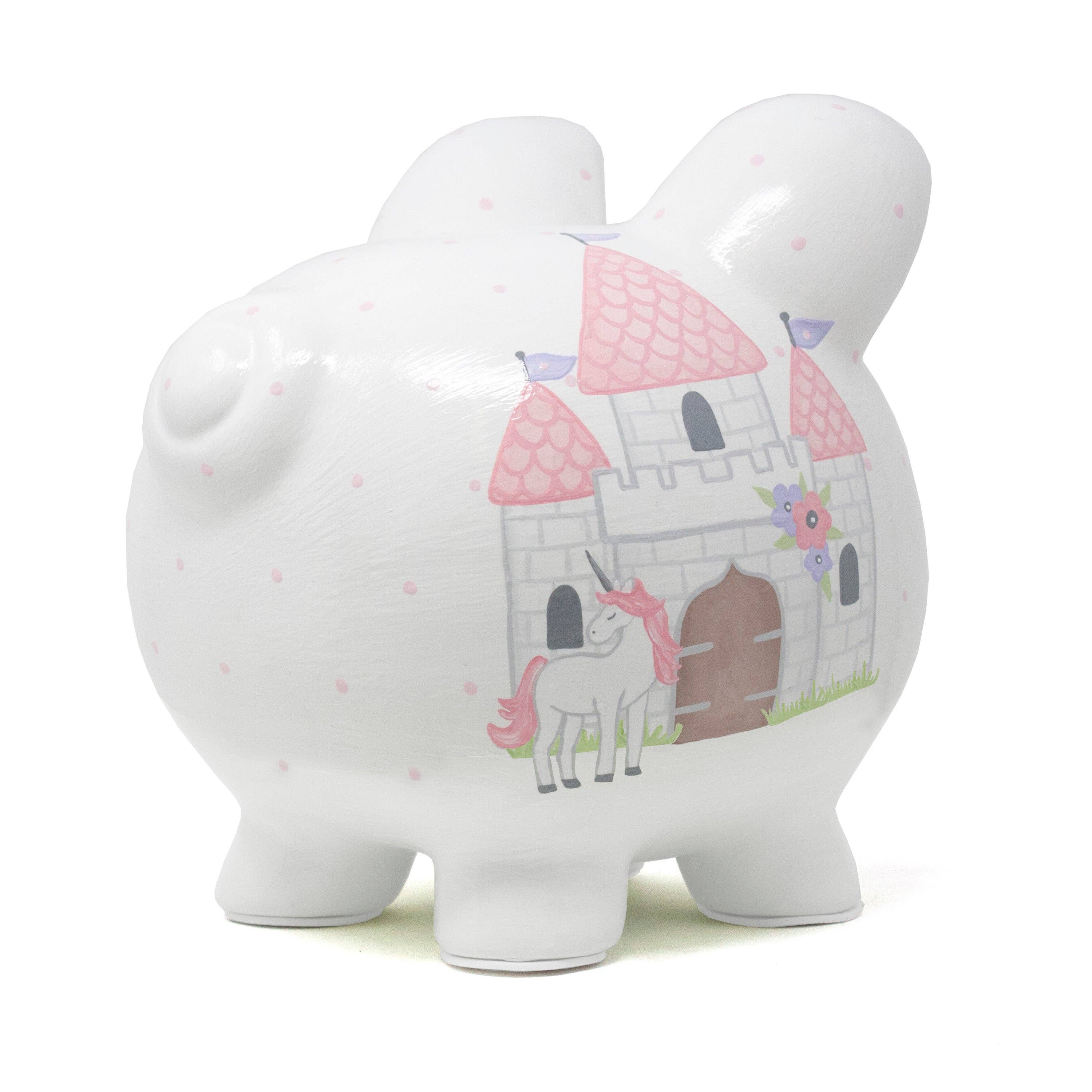 Child To Cherish® - Wholesale Money/Piggy Bank - Kids & Baby - Handpainted Castle Piggy Bank6