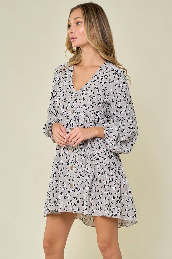 lovely melody - Vente Robe – femme - Robe à imprimé animalier LMD5447-Before Sunrise - A0