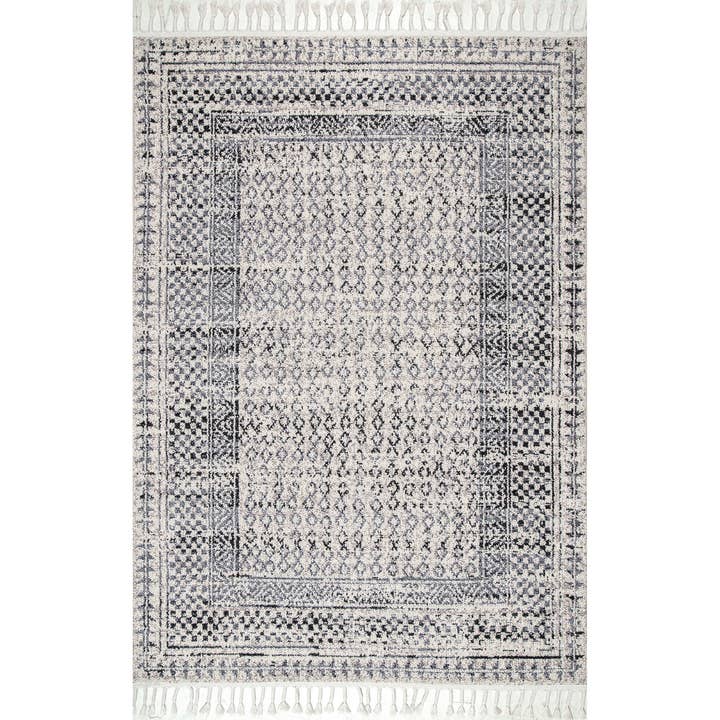 nuLOOM - Wholesale Area Rug - Claudia Diamond Tassel Area Rug