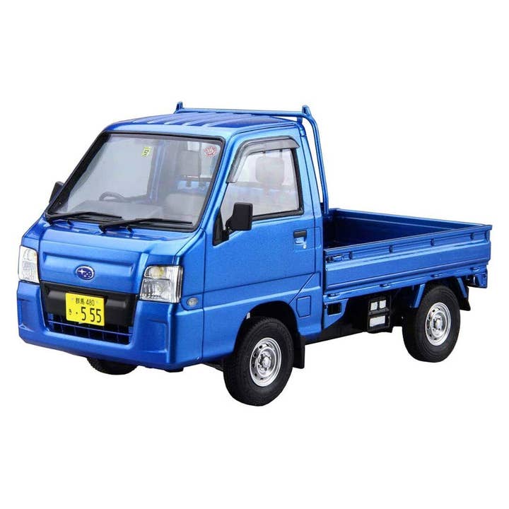 Aoshima: 1/24 Subaru TT2 Sambar WR Blue Limited Scale Model Kit #4 for wholesale by The Shumi Company