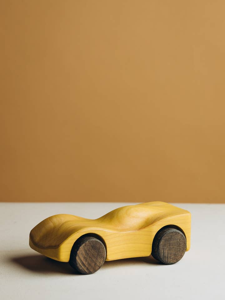Wooden Toy Car Mcqueen for wholesale by Liswood