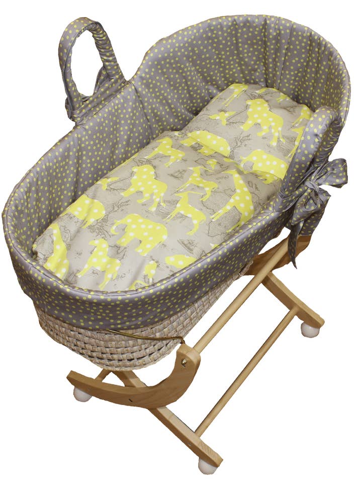 Tavolinchen Moses Basket "Safari" for wholesale by TAVO
