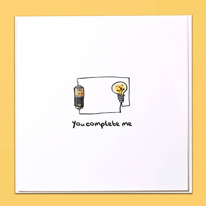 Du fuldender mig Kort for engroshandel hos The Crafty Giraffe