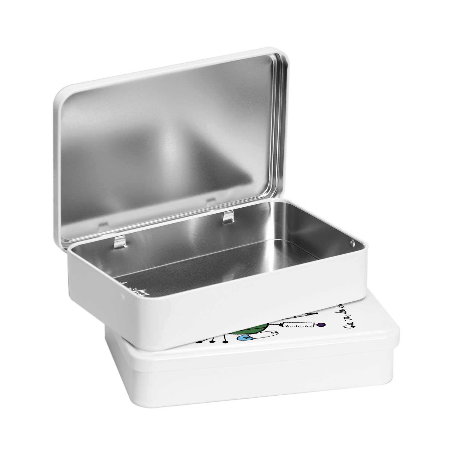 Printbox – wholesale Matlåda – Platta sockerlådor- SHADOKS ”Hur är din hälsa?”2