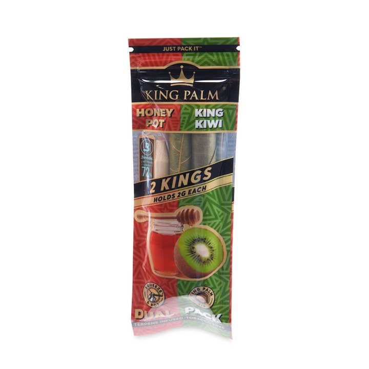 King Palm King Size - 2pk - 20ct for wholesale by Cannatron