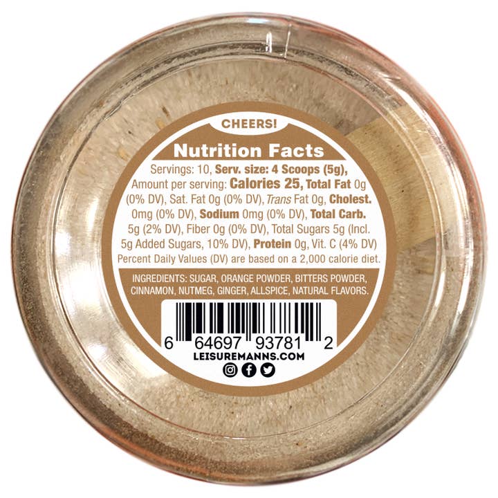 Leisuremann's Cocktail Mixes - Wholesale Cocktail mix/syrup - Turkey Gravy Cocktail Mix Jar2