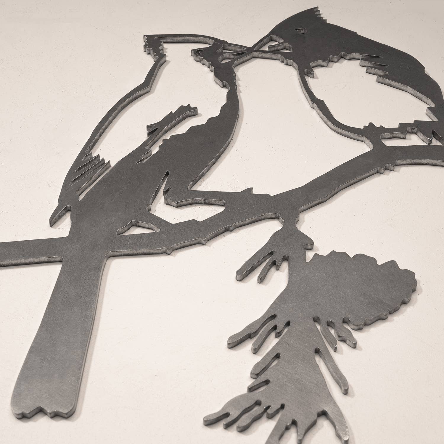 Metalbird - Vente Bibelots/décorations d'extérieur - Kissing Cardinals Art de jardin | Décoration d'intérieur | Cadeaux1