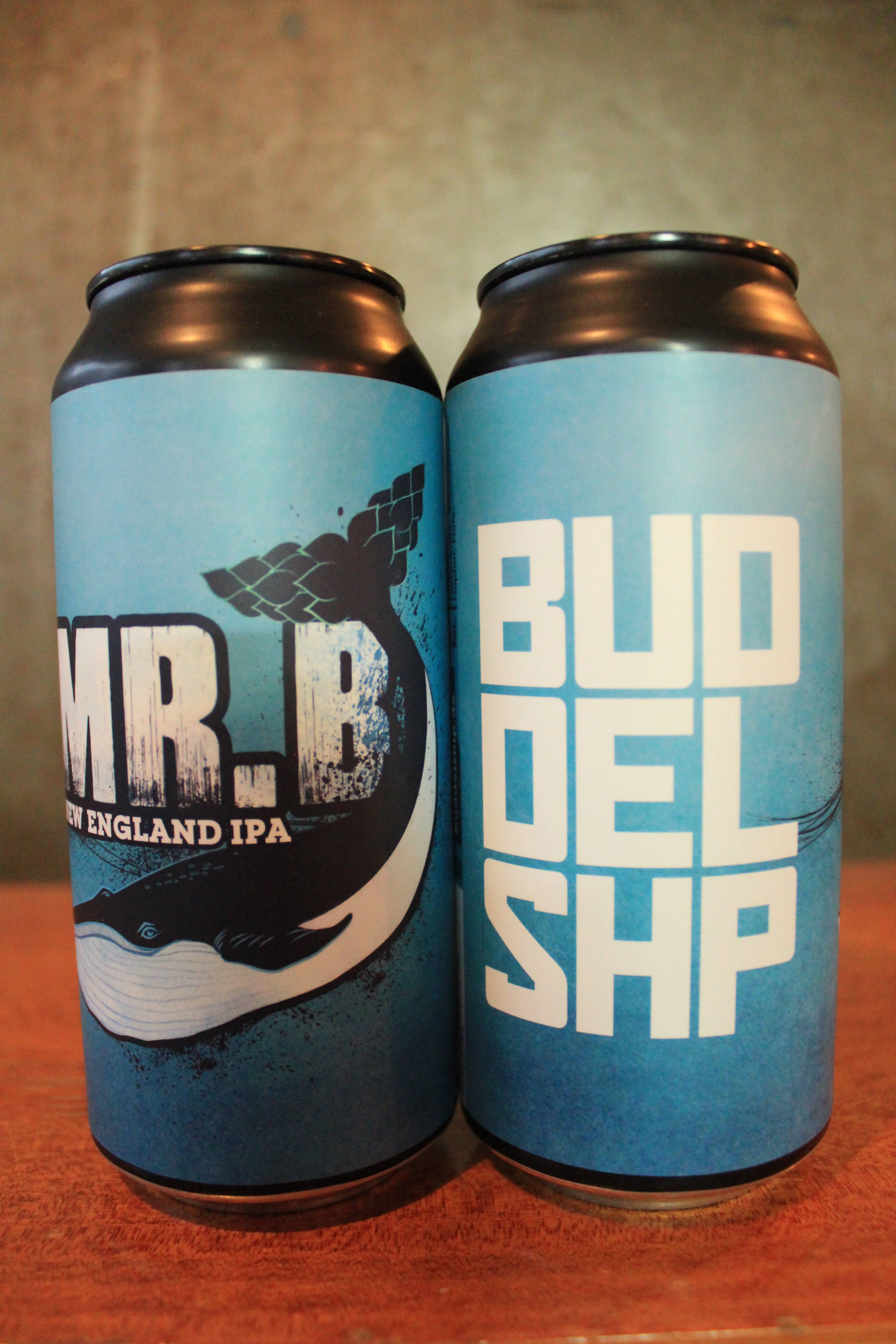 Buddelship - Wholesale Non-Alcoholic Beer - Mr. B New England IPA | craft beer | can1