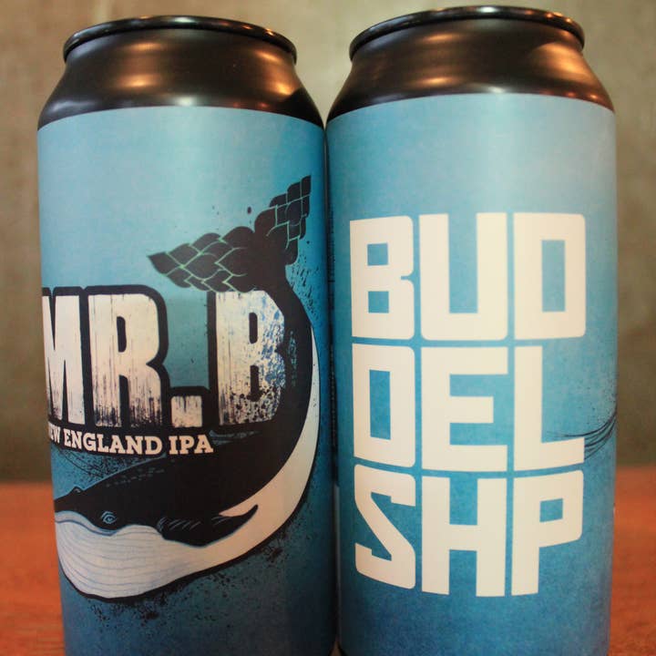 Buddelship - Wholesale Non-Alcoholic Beer - Mr. B New England IPA | craft beer | can1