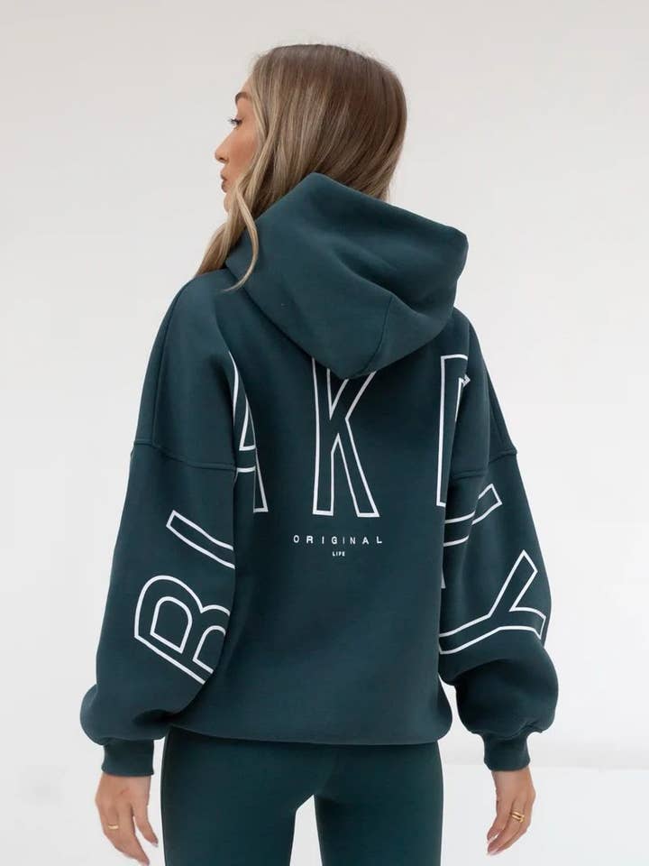 SALINA TRADING INC - Wholesale Hoodie - Women's - Fashionable Printed Pullover Hoodie Casual Comfort4